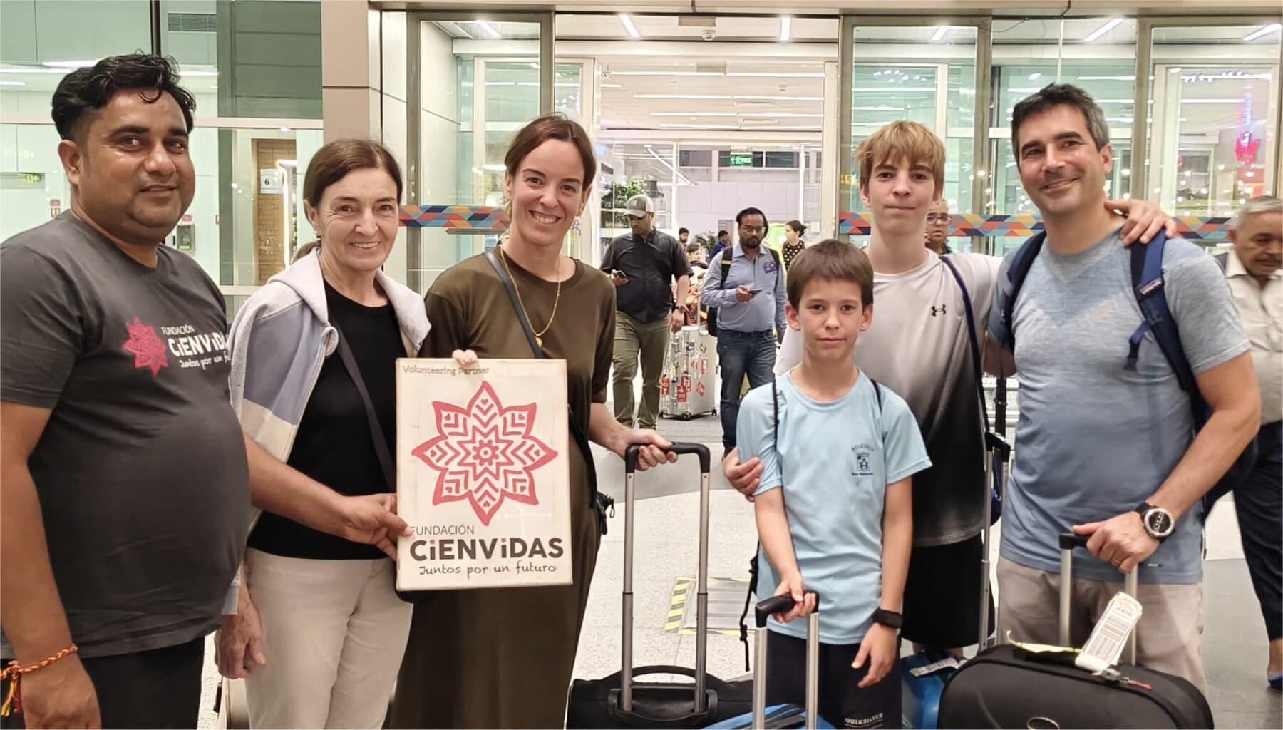 Viaje solidario a la India en familia 