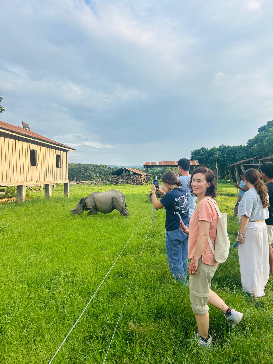 Cultural excursion in Nepal during a CiENViDAS volunteer program
