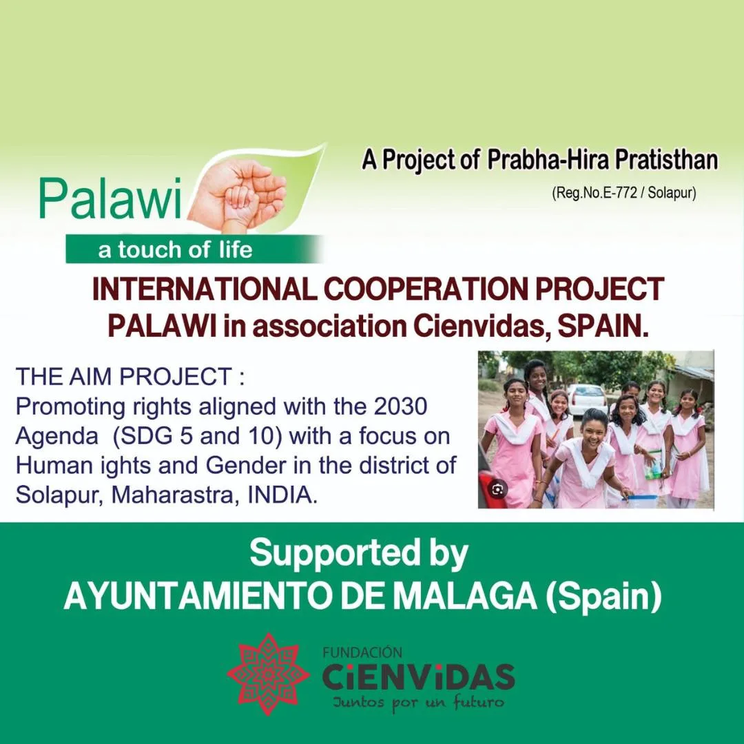 Niños de la comunidad local en un proyecto de cooperación de Fundación CiENViDAS