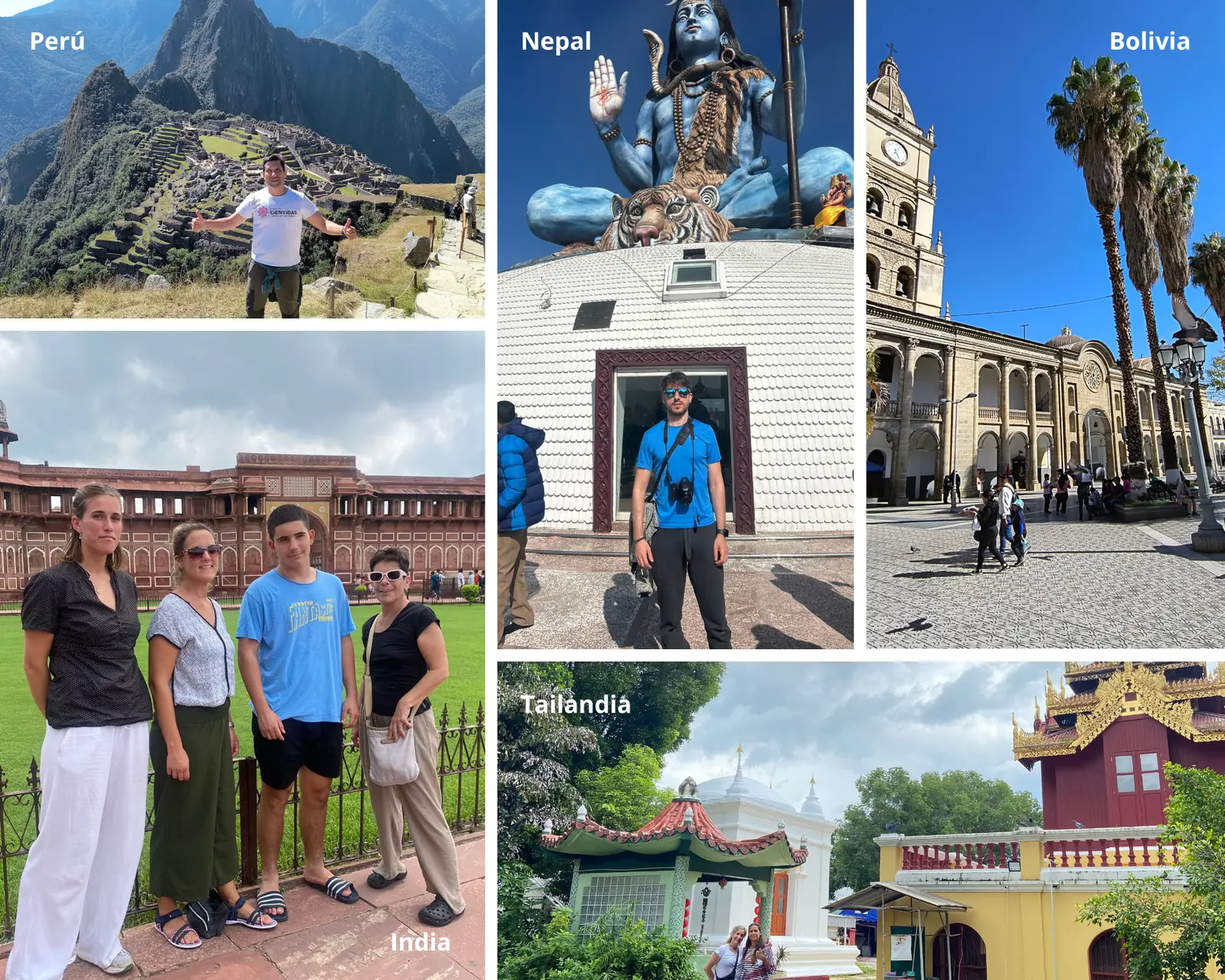 September volunteering destinations: Peru, Nepal, Bolivia, India and Thailand